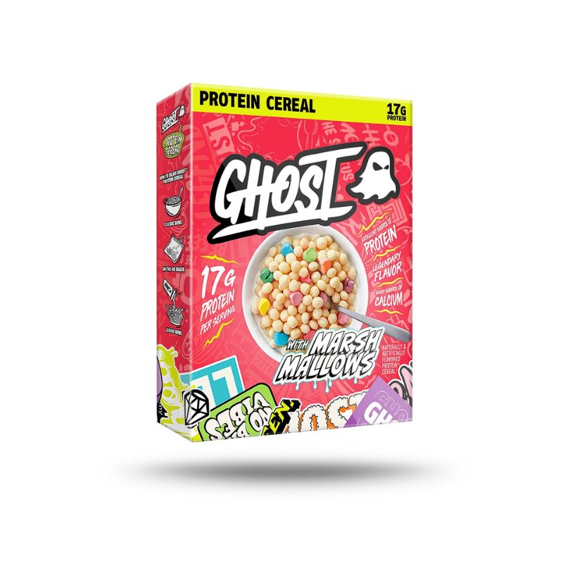 GHOST PROTEIN CEREAL WITH MARSHMALLOW