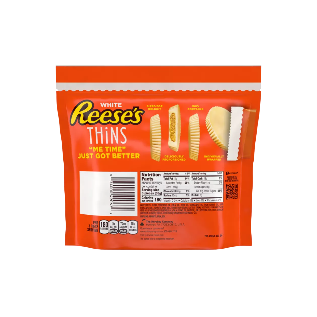 REESES WHITE PEANUT BUTTER CUPS THINS