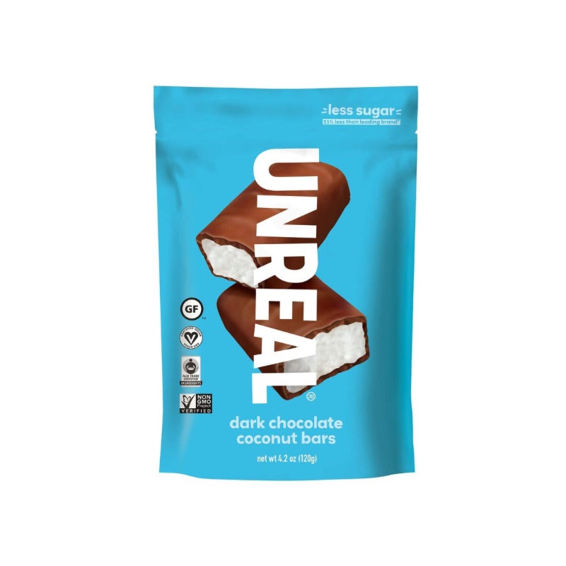 UNREAL DARK CHOCOLATE COCONUT BARS