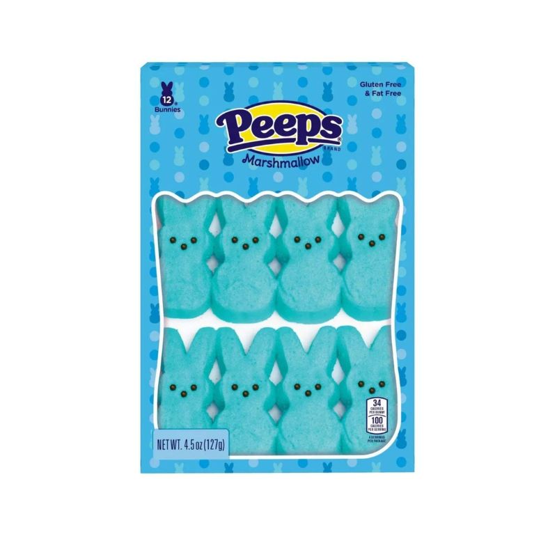 PEEPS MARSHMALLOW BUNNIES BLUE