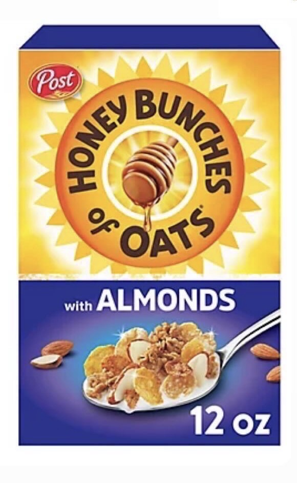 CEREAL HONEY BUNCHES ALMONDS