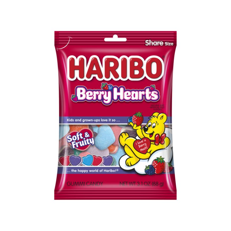 HARIBO GOLDBEARS SHARE SIZE BERRY HEARTS