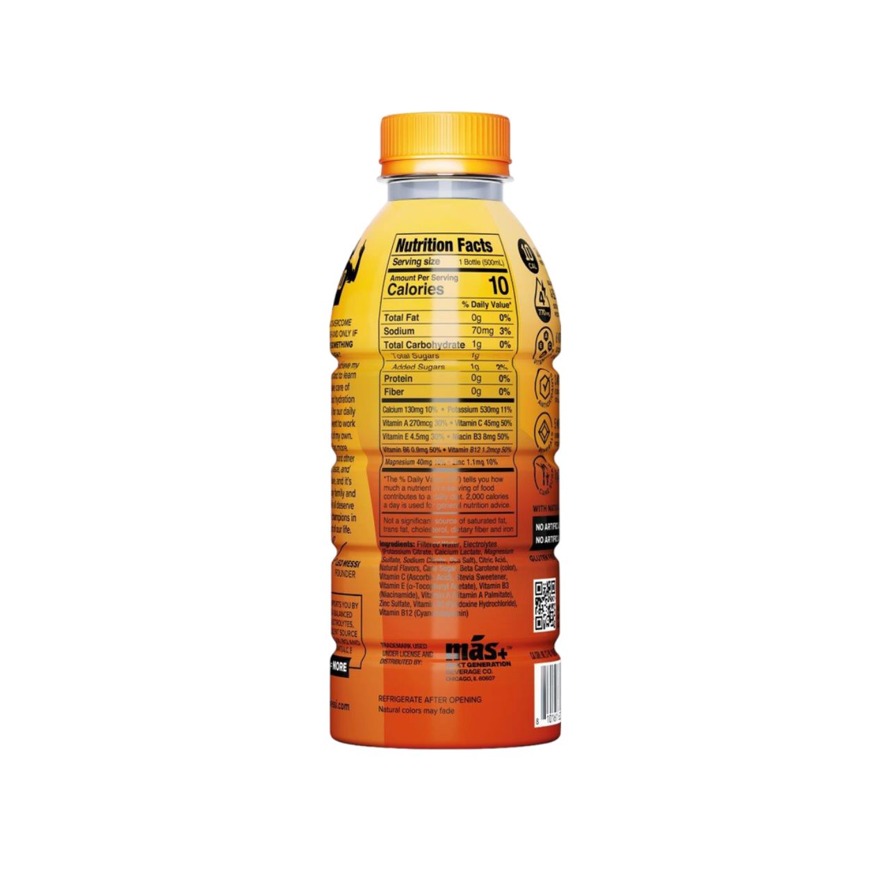 MAS+ BY MESSI ORANGE D’or