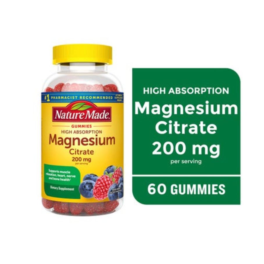 MAGNESIUM CITRATE High absorption 200 (60 gummies)