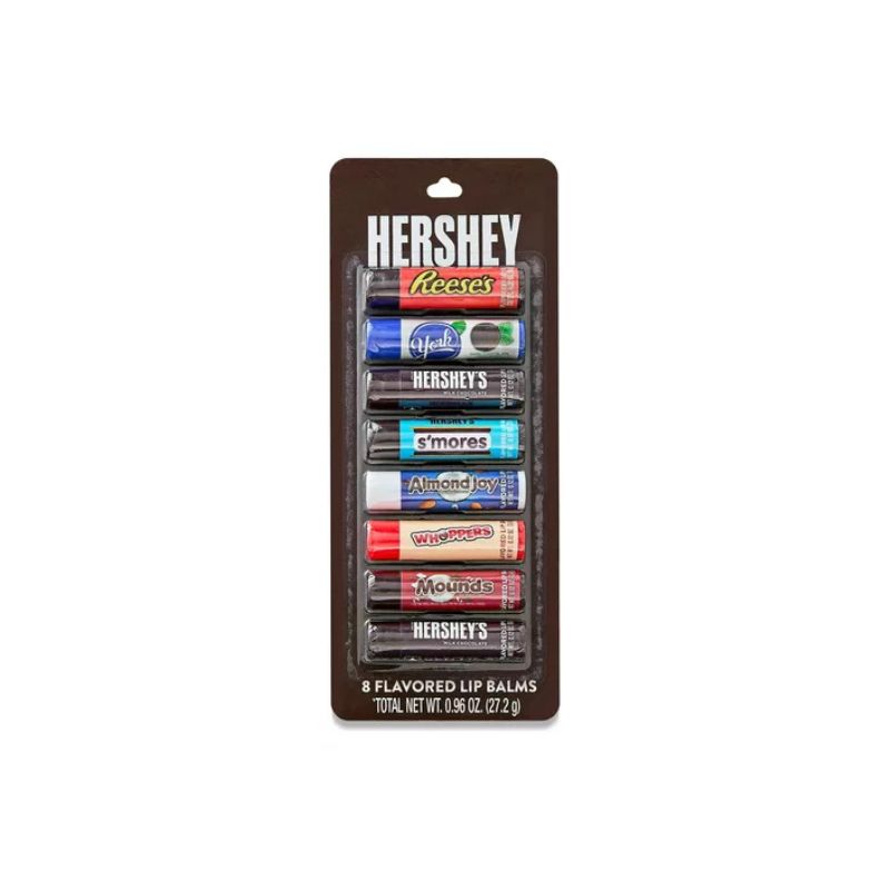 HERSHEY'S 8 FLAVORED LIP BALMS