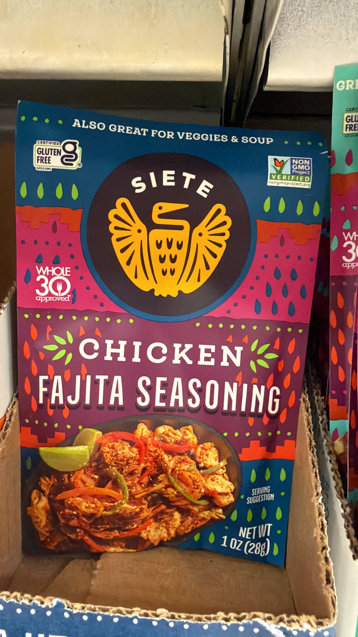 SIETE CHICKEN FAJITA SEASONING