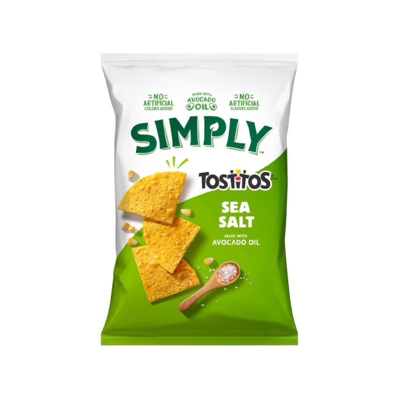 SIMPLY TOSTITOS SEA SALT