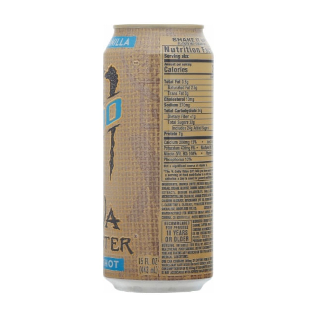 MONSTER JAVA FRENCH VANILLA