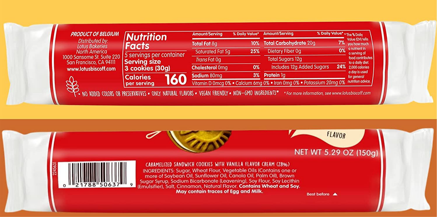 BISCOFF COOKIES CREAM VANILLA