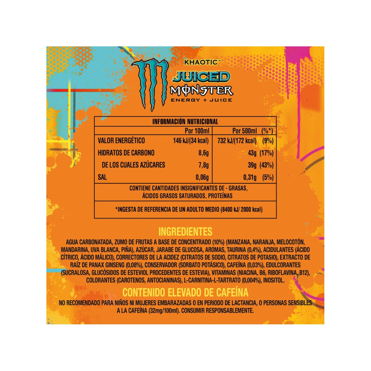MONSTER KHAOTIC JUICE