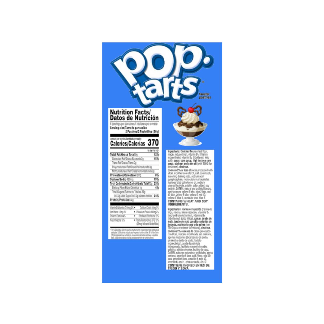 POP TARTS HOT FUDGE SUNDAE - 8