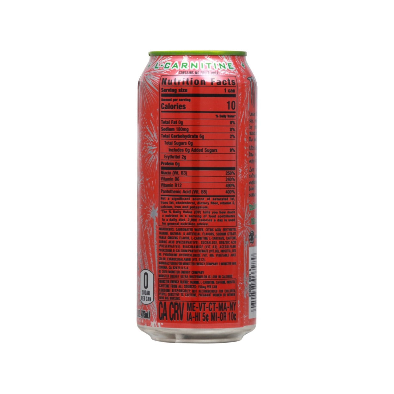 MONSTER WATERMELON ZERO SUGAR