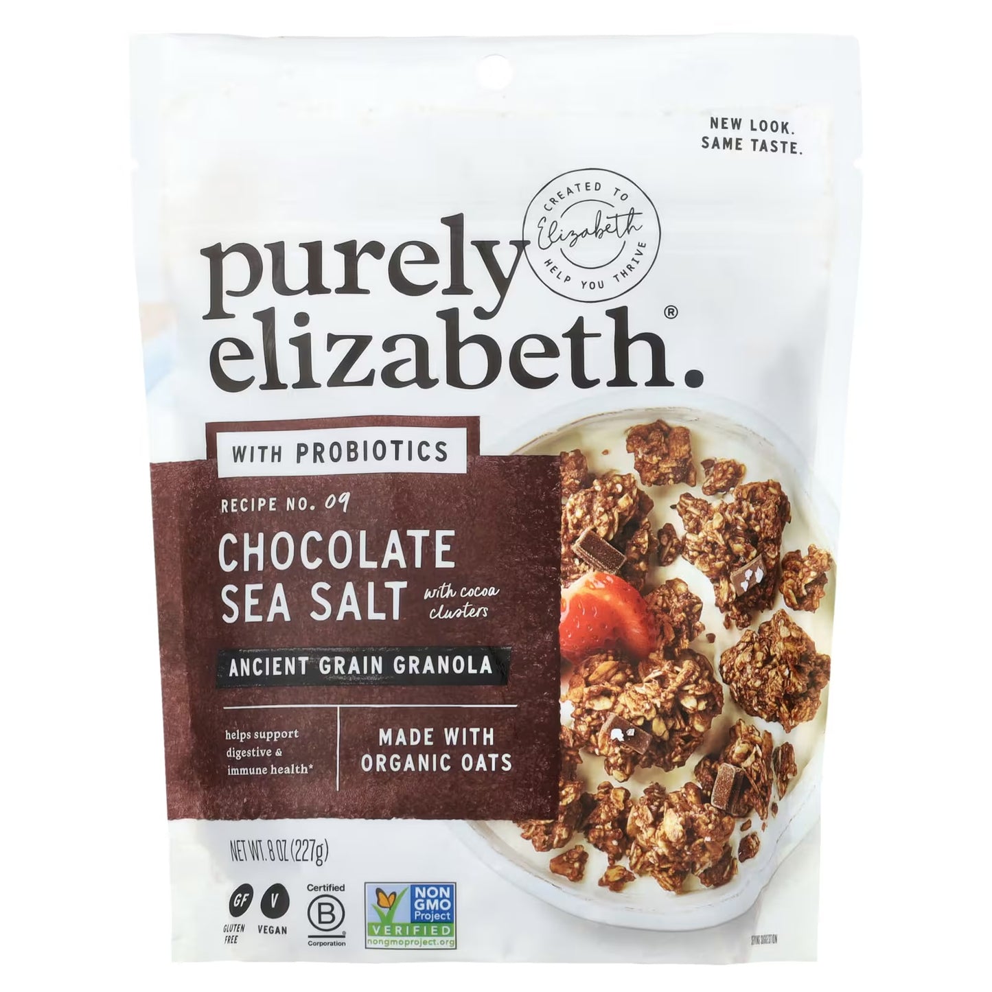 PURELY ELIZABETH CHOCOLATE SEA SALT