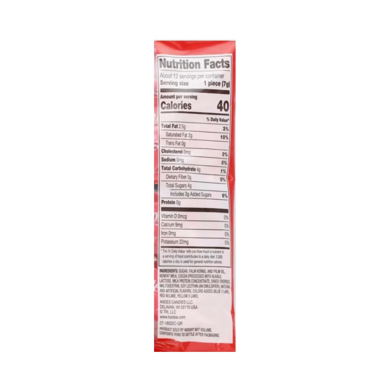 ANDES CREME CHERRY