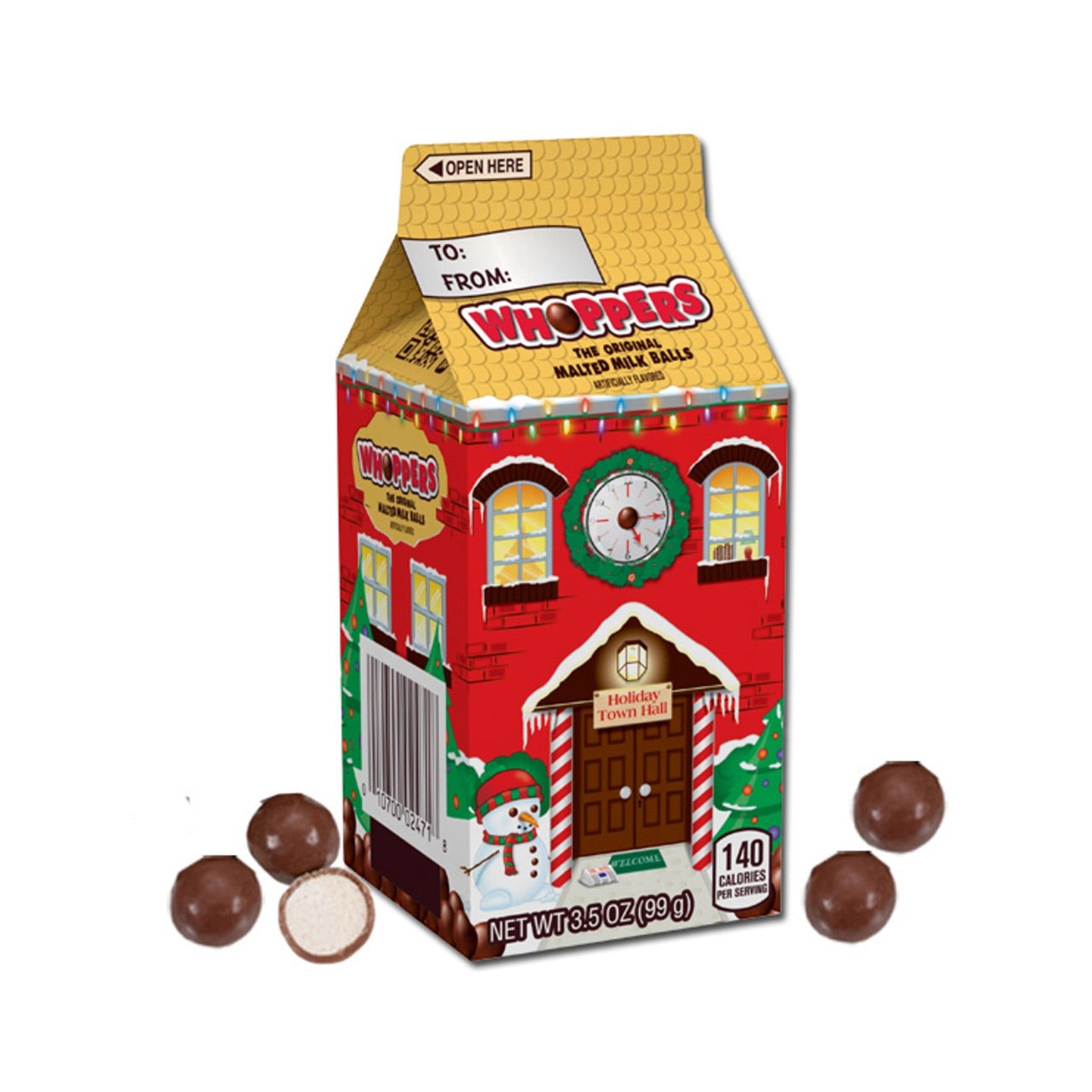 WHOPPERS CANDY CHRISTMAS HOUSE 3.5