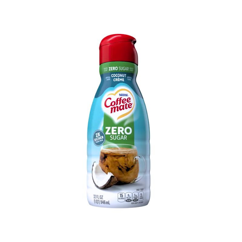 COFFEE MATE LIQUID COCONUT CREAME ZERO SUGAR