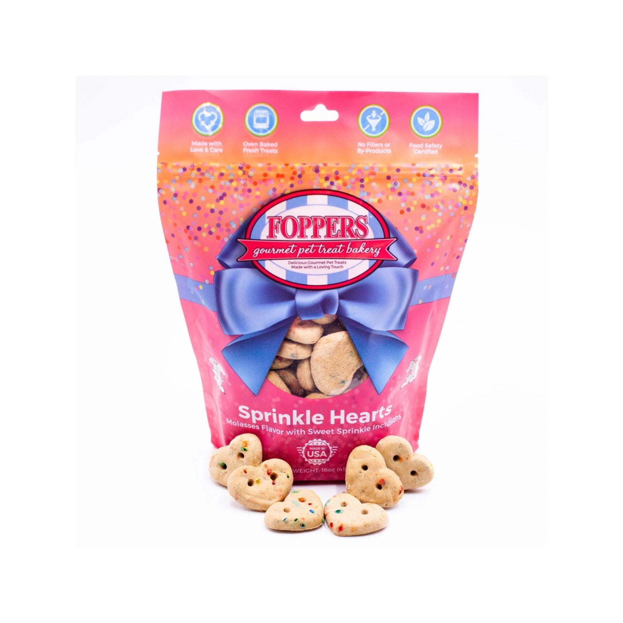 FOPPERS SPRINKLE HEARTS