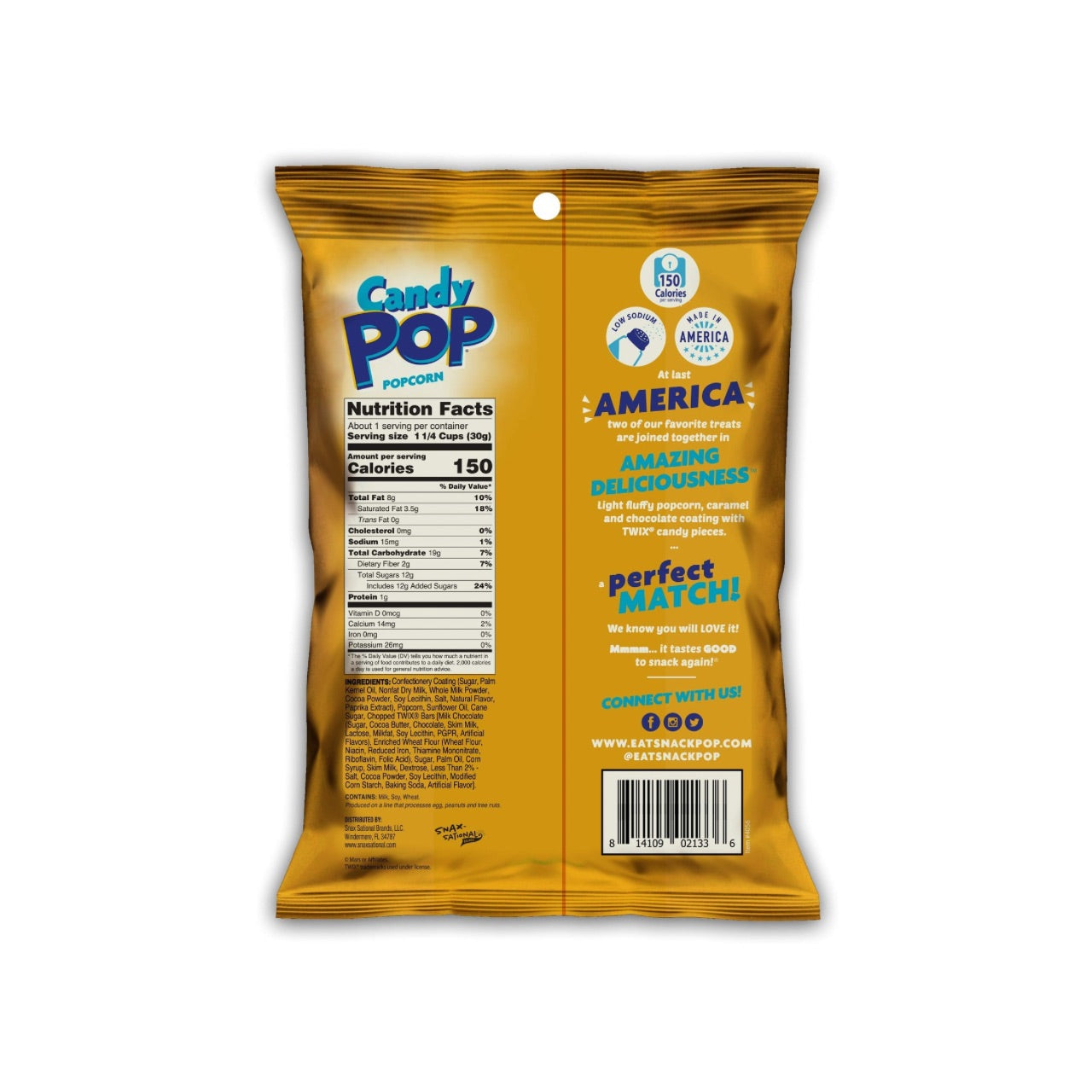 CANDY POP POPCORN TWIX