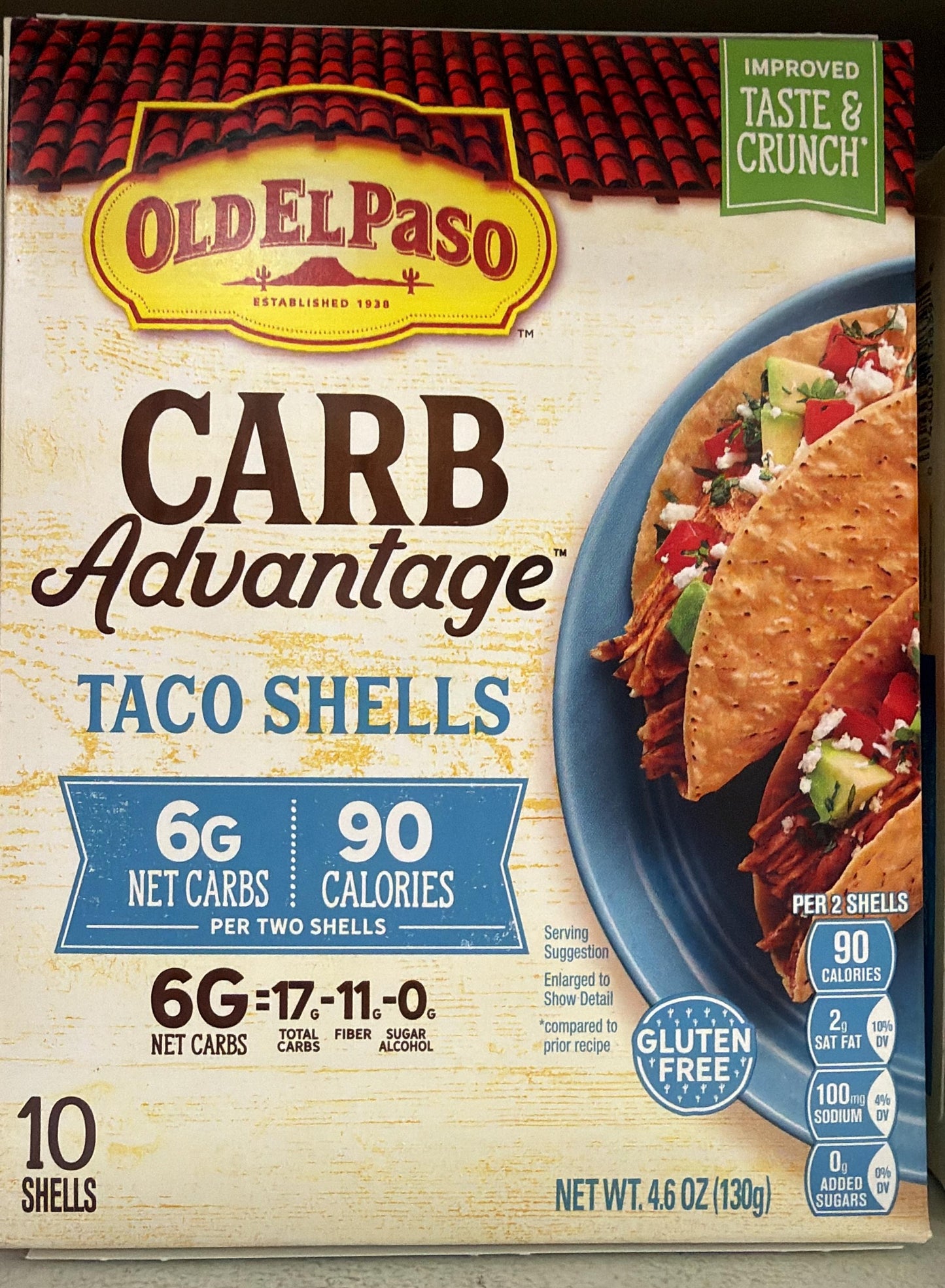 CARB ADVANTAGE TACO SHELLS