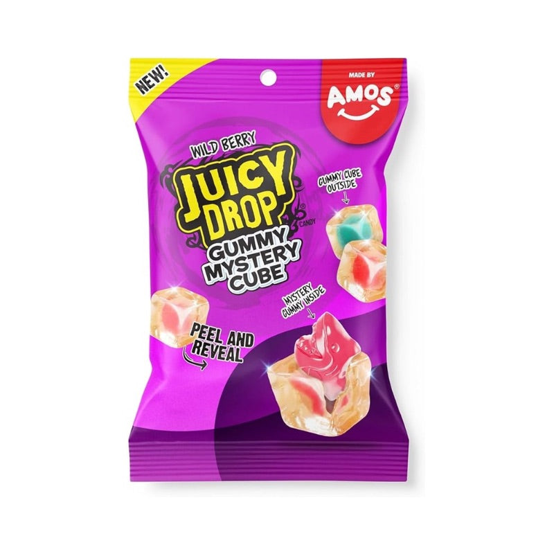 JUICY DROP GUMMY MYSTERY CUBE WILD BERRY