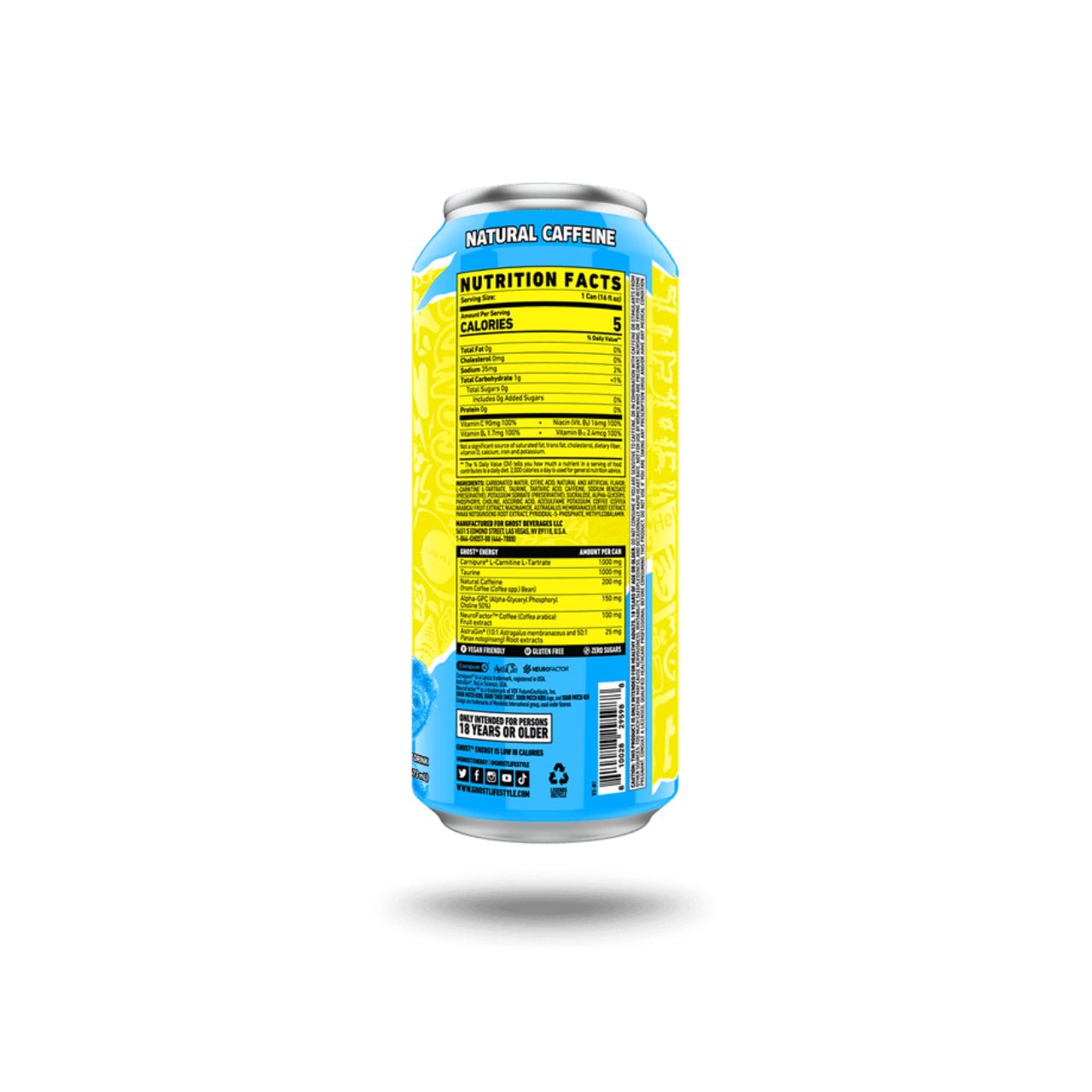 GHOST BLUE RASPBERRY