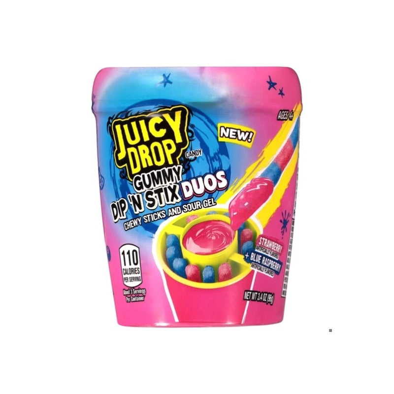 JUICY DROP GUMMY DIP’N STIX DUOS