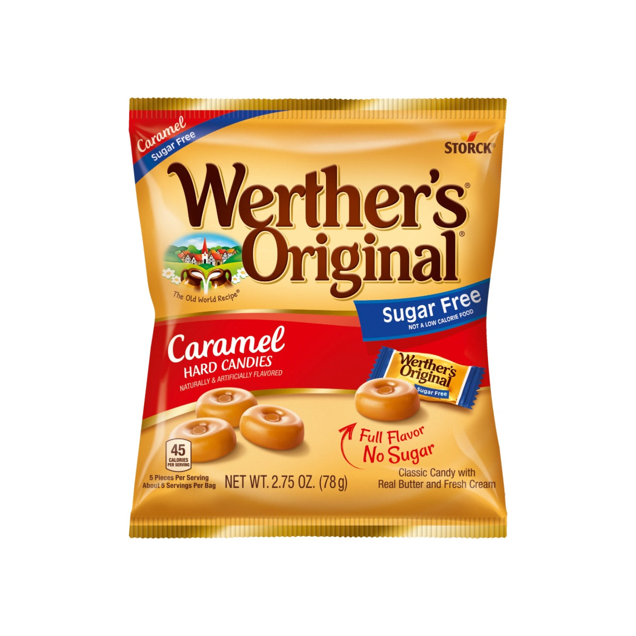 WERTHER’S ORIGINAL CARAMEL SUGAR FREE