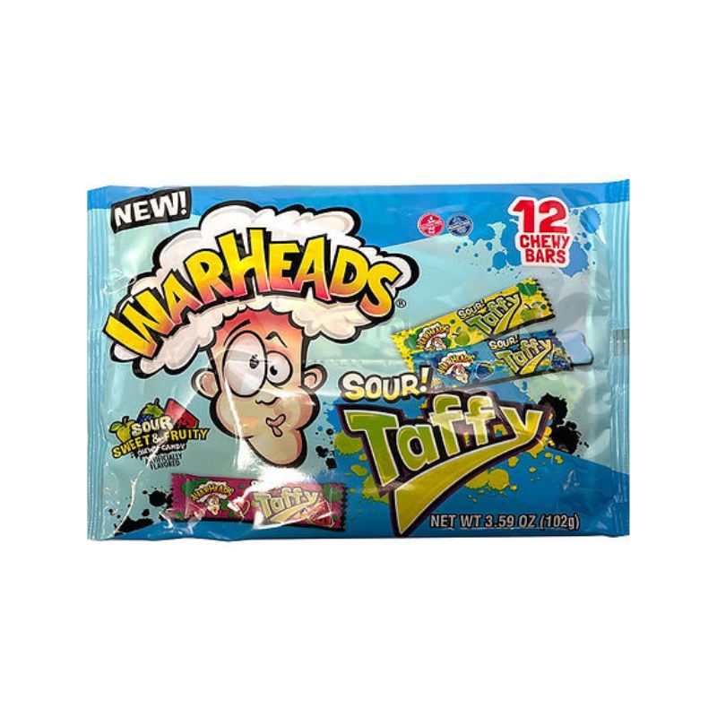 WARHEADS SOUR TAFFY