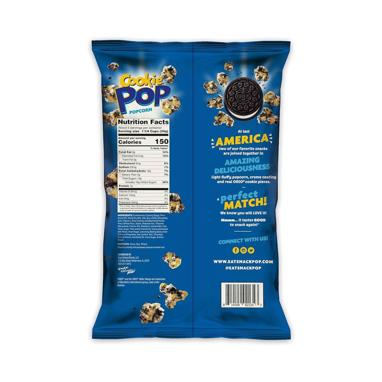 CANDY POP POPCORN OREO
