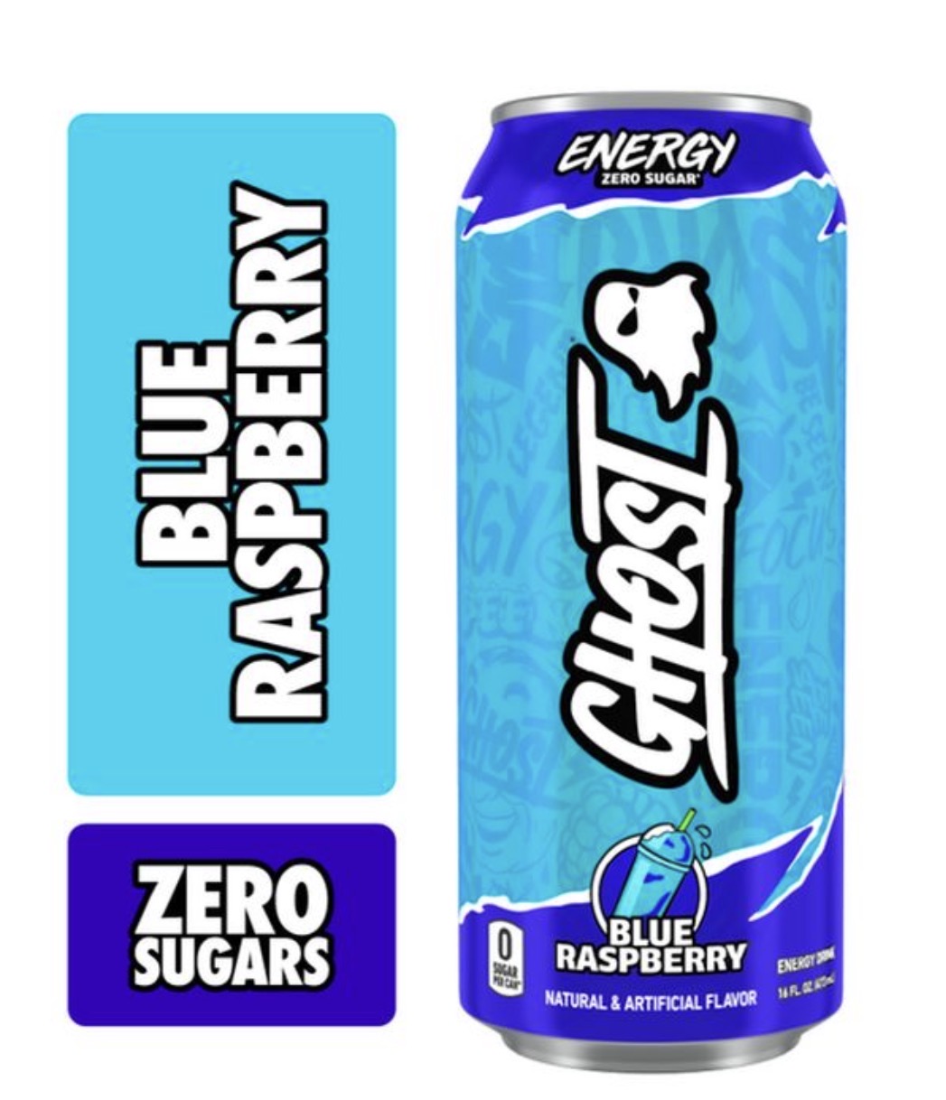GHOST BLUE RASPBERRY ZERO