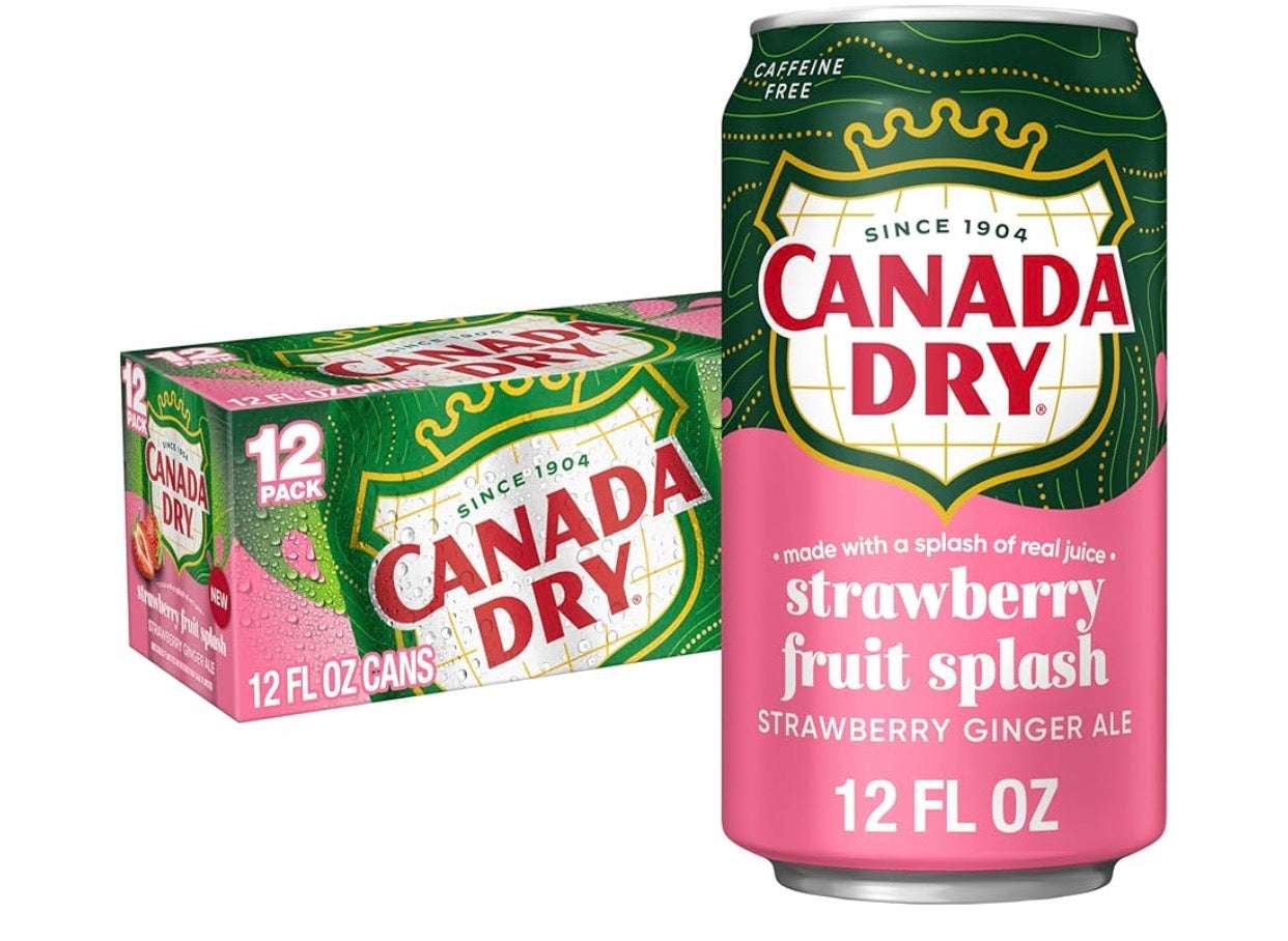 CANADA DRY STRAWBERRY