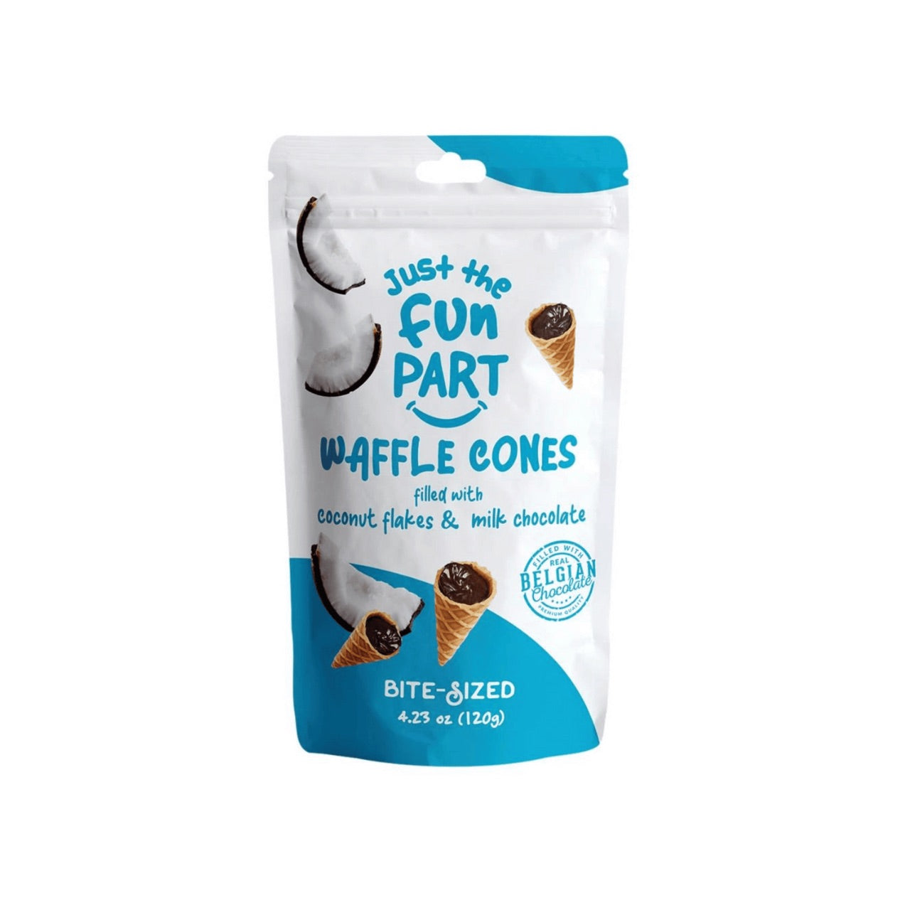 FUN PART WAFFLES CONES COCONUT