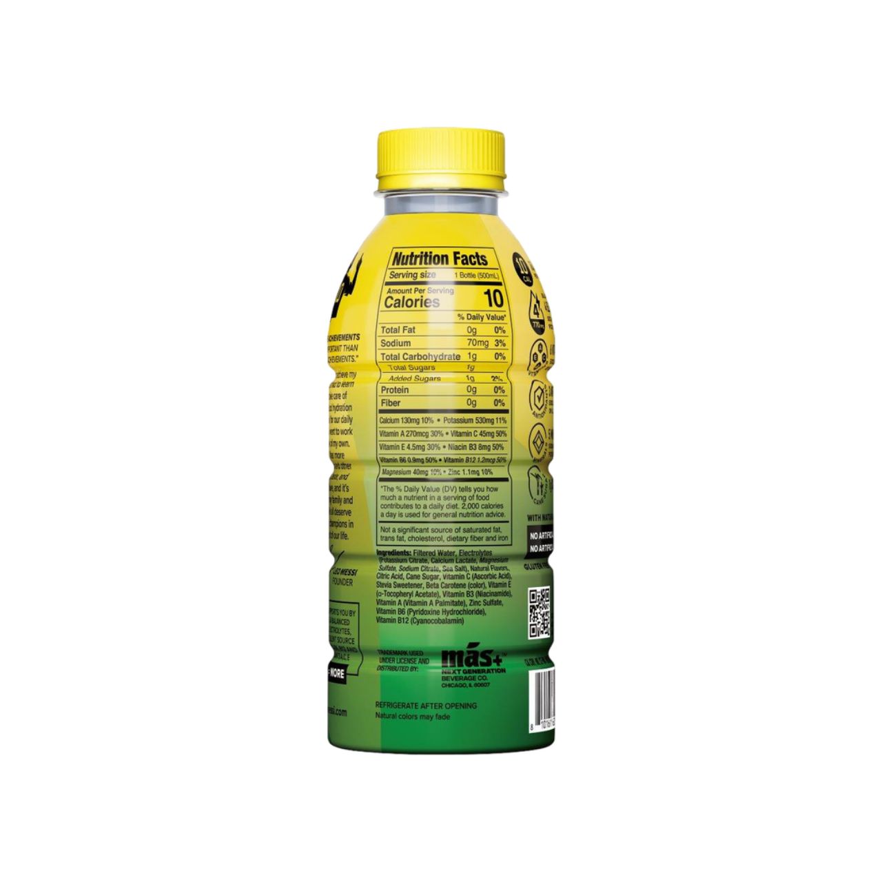 MAS+ BY MESSI LIMON LIME