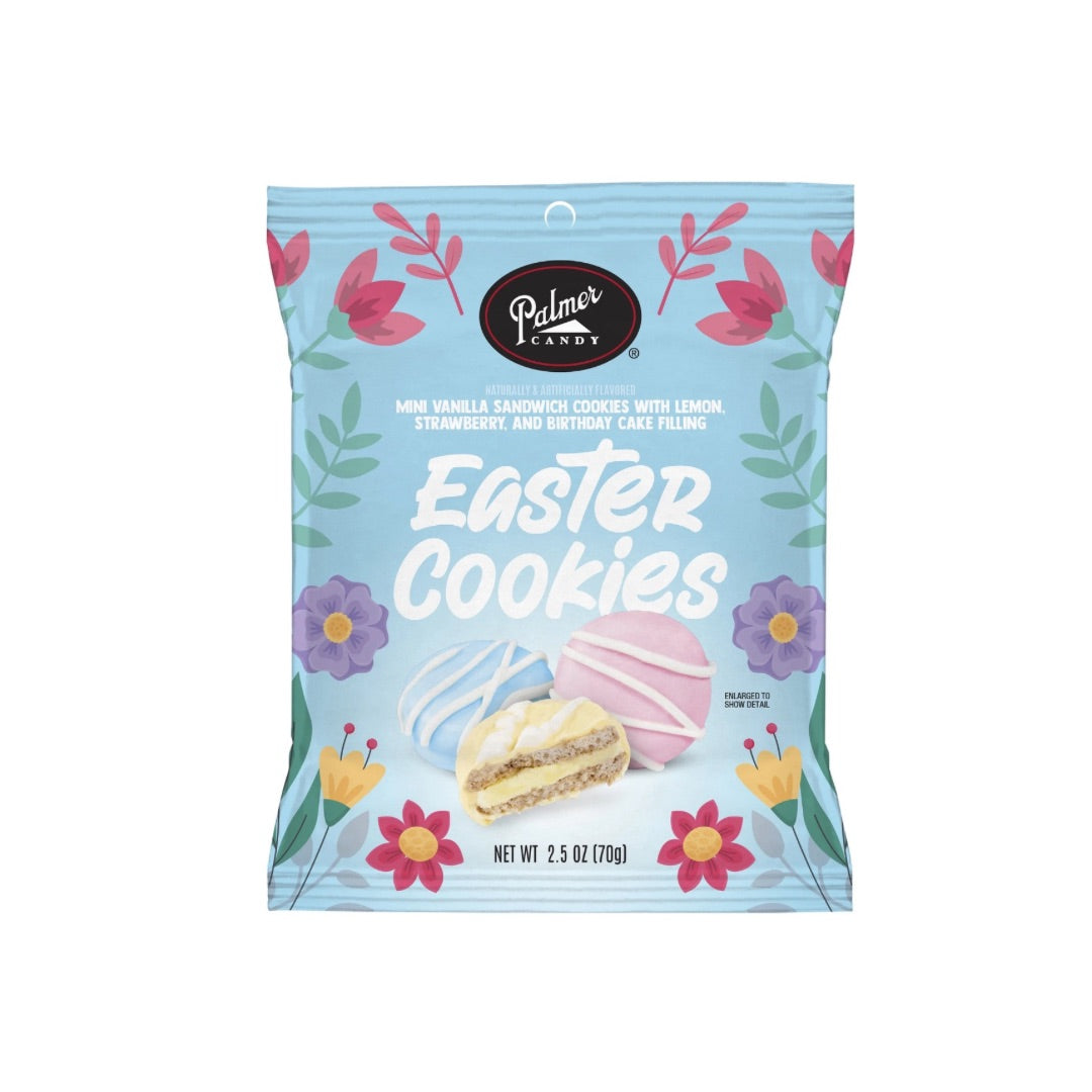 EASTER COOKIES MINI VANILLA SÁNDWICH- Bolsa rosada