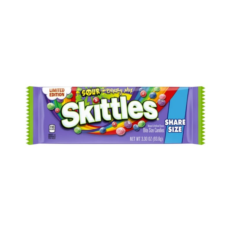SKITTLES LIMITED EDITION SHARE SIZE