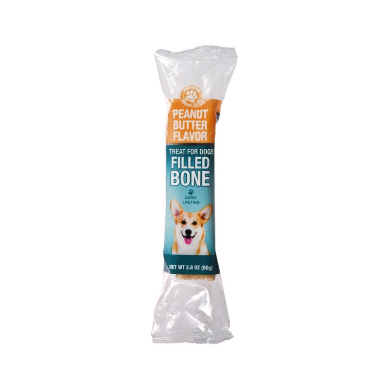 FILLED BONE PEANUT BUTTER FLAVOR 2.8oz