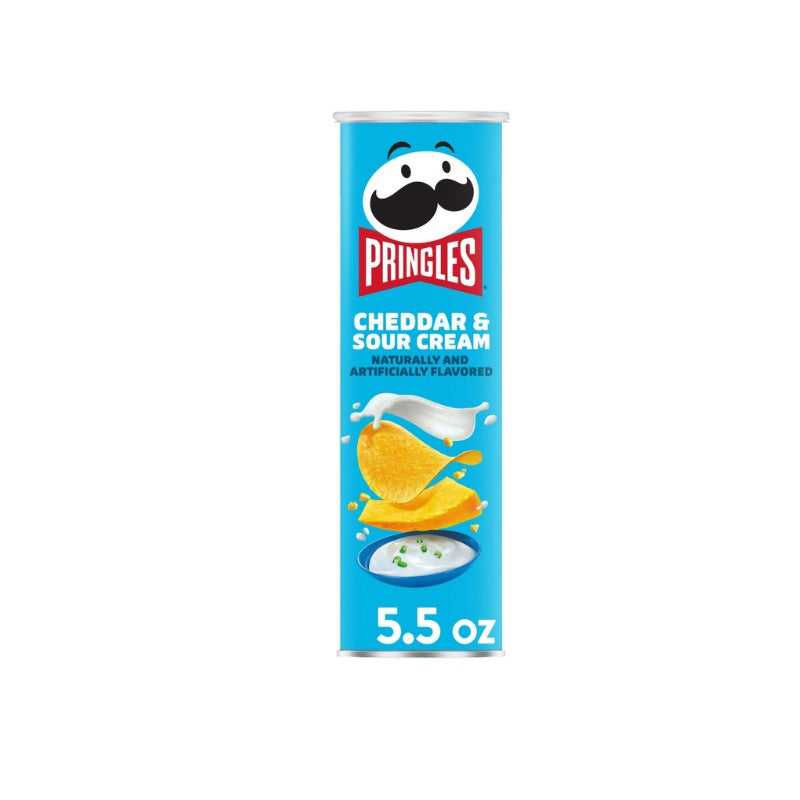 PRINGLES CHEDDAR AND SOUR CREAM 5.5oz