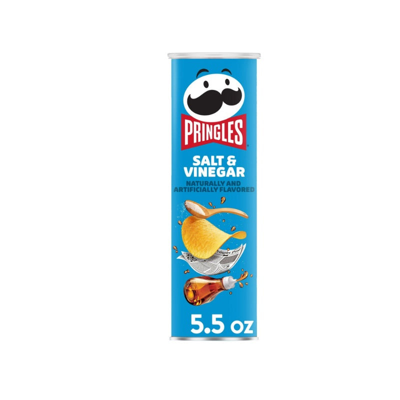 PRINGLES SALT & VINEGAR 5.5oz