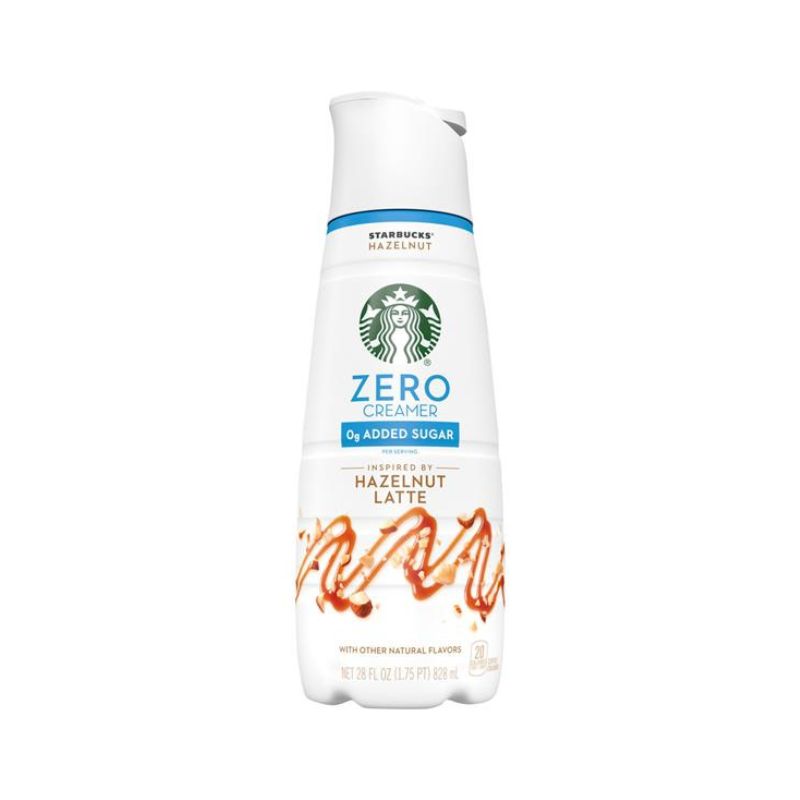 STARBUCKS ZERO SUGAR HAZELNUT LATTE 28FL