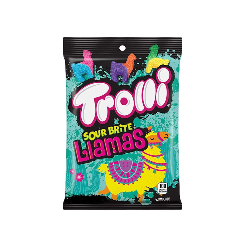TROLLI SOUR BRITE TROPICAL LLAMAS