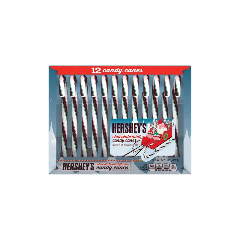 XMAS CANES HERSHEYS 12