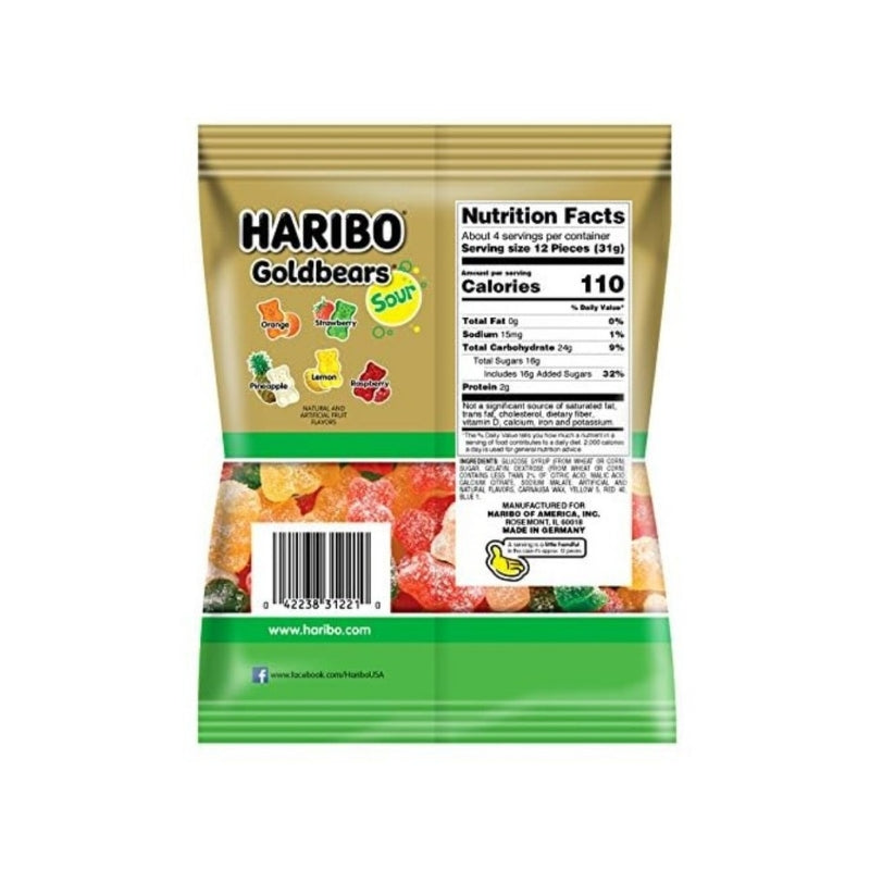 HARIBO GOLDBEARS SOUR
