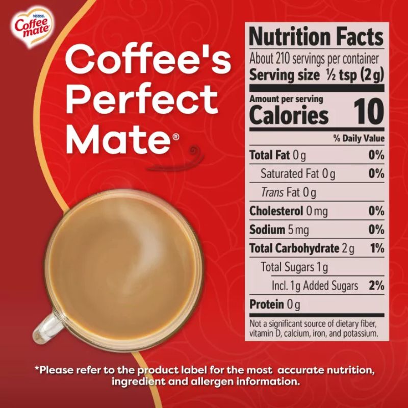 COFFEE MATE PEPPERMINT MOCHA EN POLVO