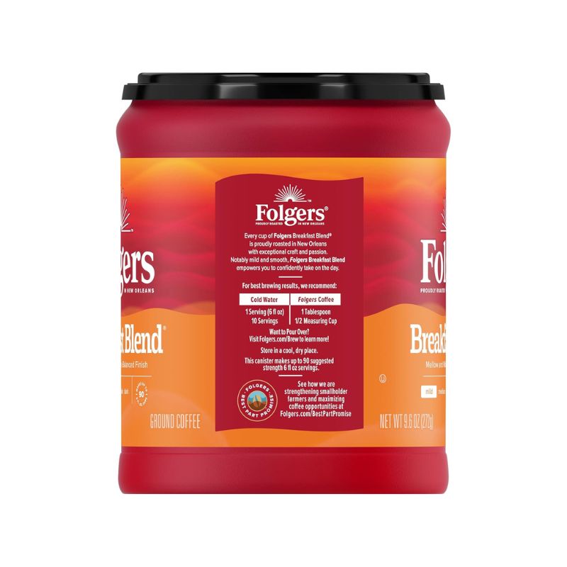 FOLGERS BREAKFAST BLEND 9.6oz