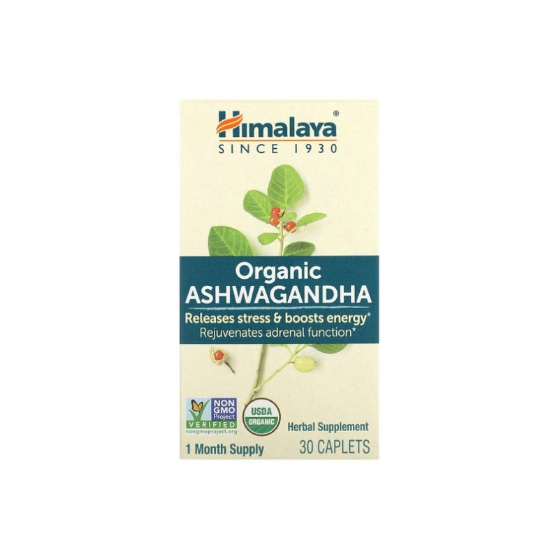 HIMALAYA ORGANIC ASHWAGANDHA 30 cápsulas
