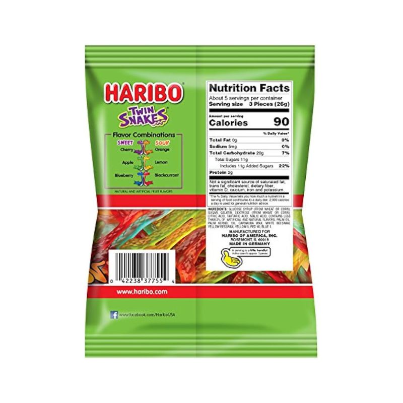 HARIBO TWIN SNAKES