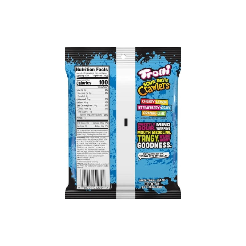 TROLLI SOUR CRAWLERS 3.4oz