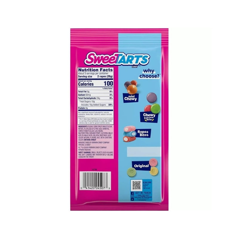 SWEETARTS ROPE CHERRY PUNCH