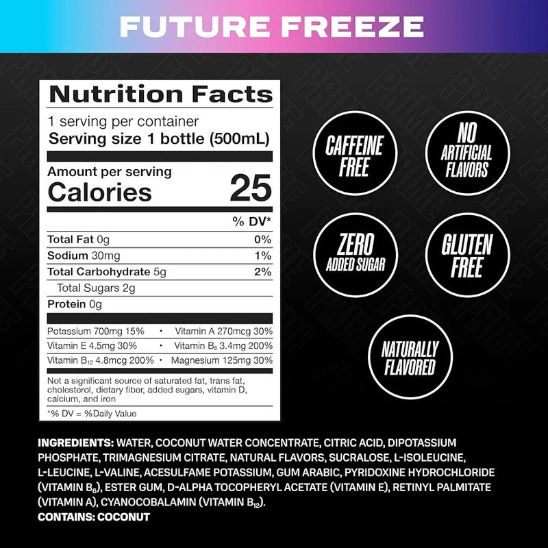 PRIME FUTURE FREEZE