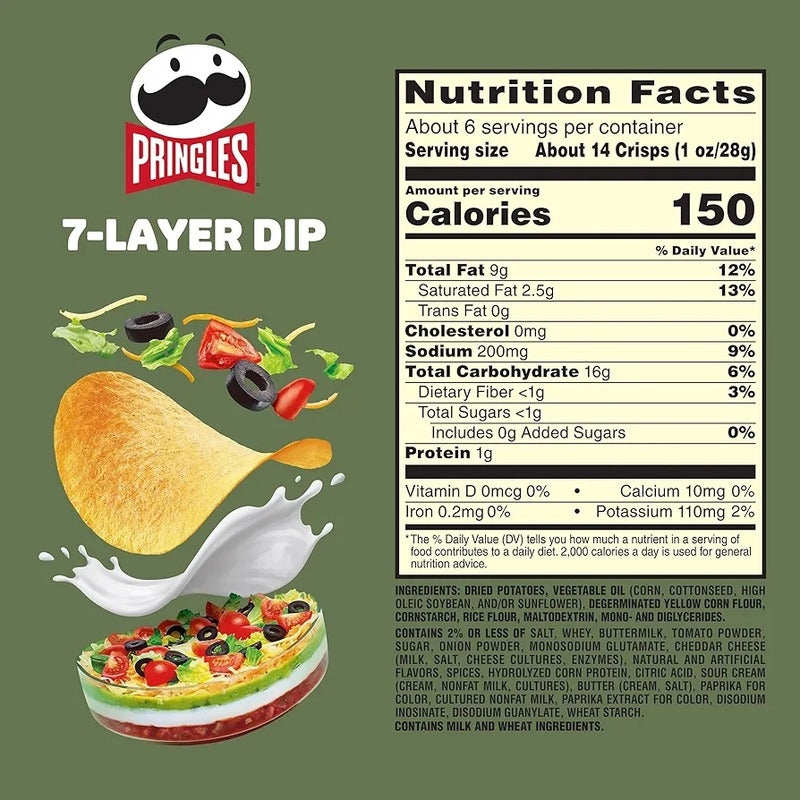 PRINGLES 7-LAYER DIP